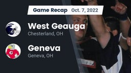 Recap: West Geauga  vs. Geneva  2022