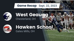 Recap: West Geauga  vs. Hawken School 2023