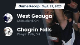 Recap: West Geauga  vs. Chagrin Falls  2023