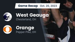 Recap: West Geauga  vs. Orange  2023