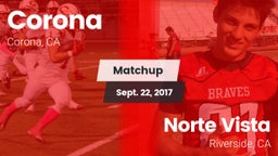 Matchup: Corona  vs. Norte Vista  2017