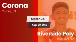 Matchup: Corona  vs. Riverside Poly  2019