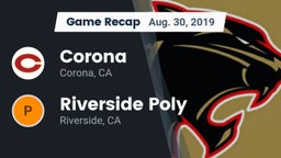 Recap: Corona  vs. Riverside Poly  2019