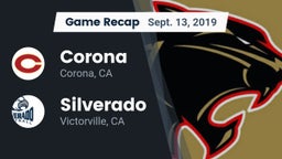 Recap: Corona  vs. Silverado  2019