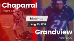 Matchup: Chaparral High vs. Grandview  2018