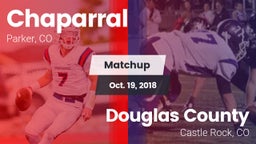 Matchup: Chaparral High vs. Douglas County  2018