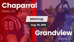 Matchup: Chaparral High vs. Grandview  2019