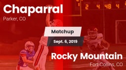 Matchup: Chaparral High vs. Rocky Mountain  2019