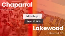 Matchup: Chaparral High vs. Lakewood  2019