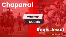 Matchup: Chaparral High vs. Regis Jesuit  2019