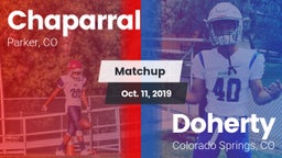 Matchup: Chaparral High vs. Doherty  2019
