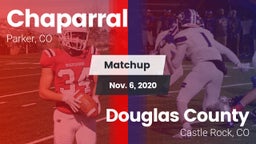 Matchup: Chaparral High vs. Douglas County  2020