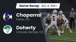 Recap: Chaparral  vs. Doherty  2021