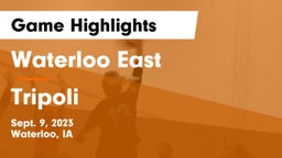 Waterloo East  vs Tripoli  Game Highlights - Sept. 9, 2023