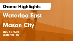 Waterloo East  vs Mason City  Game Highlights - Oct. 14, 2023