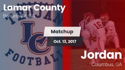 Matchup: Lamar County High vs. Jordan  2017