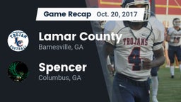Recap: Lamar County  vs. Spencer  2017