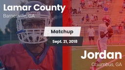 Matchup: Lamar County High vs. Jordan  2018