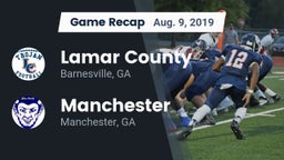Recap: Lamar County  vs. Manchester  2019