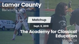 Matchup: Lamar County High vs. The Academy for Classical Education 2019