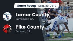 Recap: Lamar County  vs. Pike County  2019