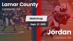 Matchup: Lamar County High vs. Jordan  2019