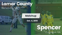 Matchup: Lamar County High vs. Spencer  2019