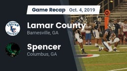 Recap: Lamar County  vs. Spencer  2019