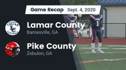 Recap: Lamar County  vs. Pike County  2020