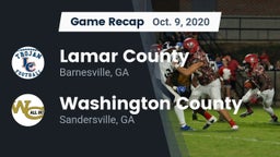 Recap: Lamar County  vs. Washington County  2020