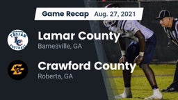 Recap: Lamar County  vs. Crawford County  2021