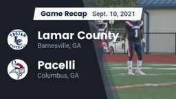 Recap: Lamar County  vs. Pacelli  2021