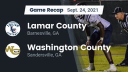 Recap: Lamar County  vs. Washington County  2021