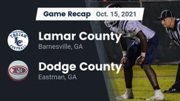 Recap: Lamar County  vs. Dodge County  2021