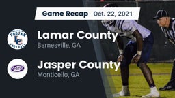 Recap: Lamar County  vs. Jasper County  2021
