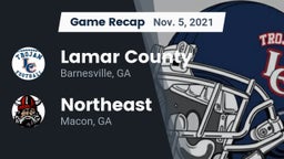 Recap: Lamar County  vs. Northeast  2021