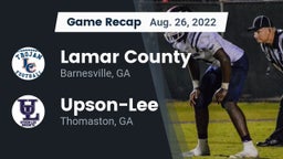 Recap: Lamar County  vs. Upson-Lee  2022