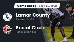 Recap: Lamar County  vs. Social Circle  2022