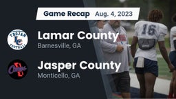 Recap: Lamar County  vs. Jasper County  2023