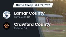 Recap: Lamar County  vs. Crawford County  2023