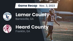 Recap: Lamar County  vs. Heard County  2023