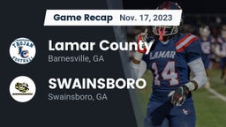 Recap: Lamar County  vs. SWAINSBORO  2023