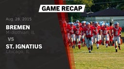 Recap: Bremen  vs. St. Ignatius  2015