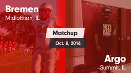 Matchup: Bremen vs. Argo  2016