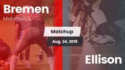 Matchup: Bremen vs. Ellison 2018