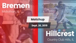 Matchup: Bremen vs. Hillcrest  2019