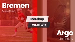 Matchup: Bremen vs. Argo  2019
