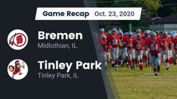 Recap: Bremen  vs. Tinley Park  2020
