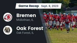 Recap: Bremen  vs. Oak Forest  2023