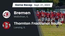 Recap: Bremen  vs. Thornton Fractional South  2023